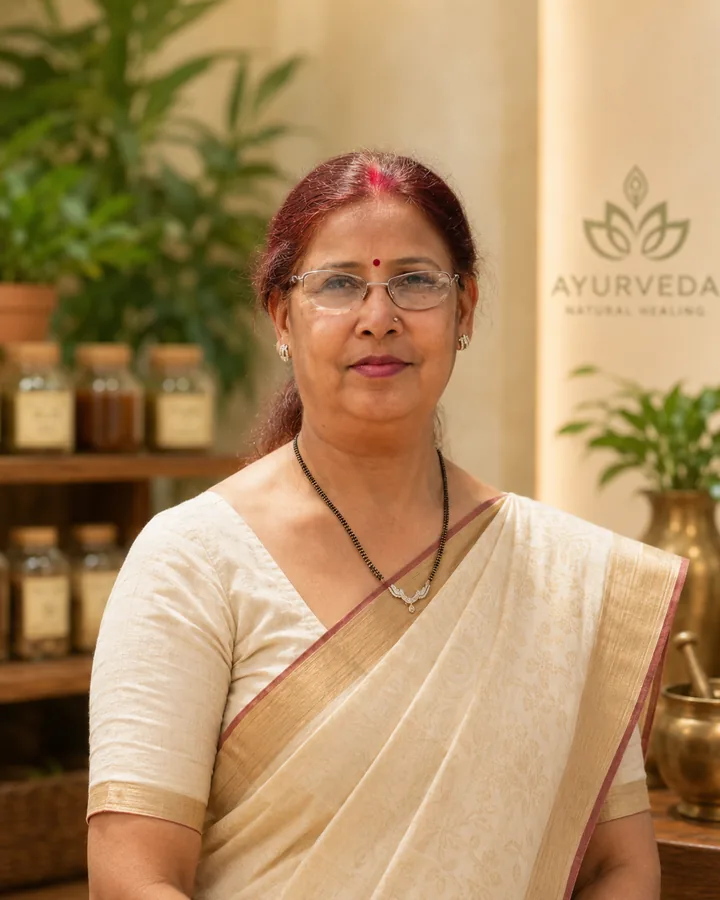 Dr. Girija Prasad, Gavyasiddha Acharya at Jeevan Dhara Jamshedpur