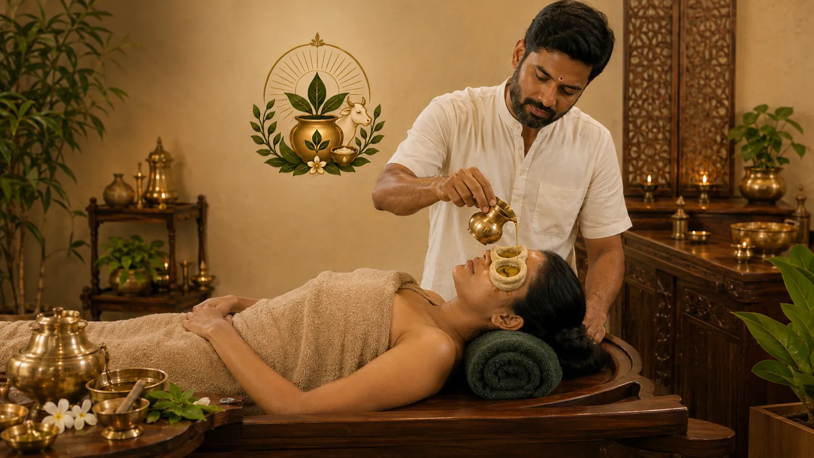 Netra Tarpana Ayurvedic therapy in Jamshedpur
