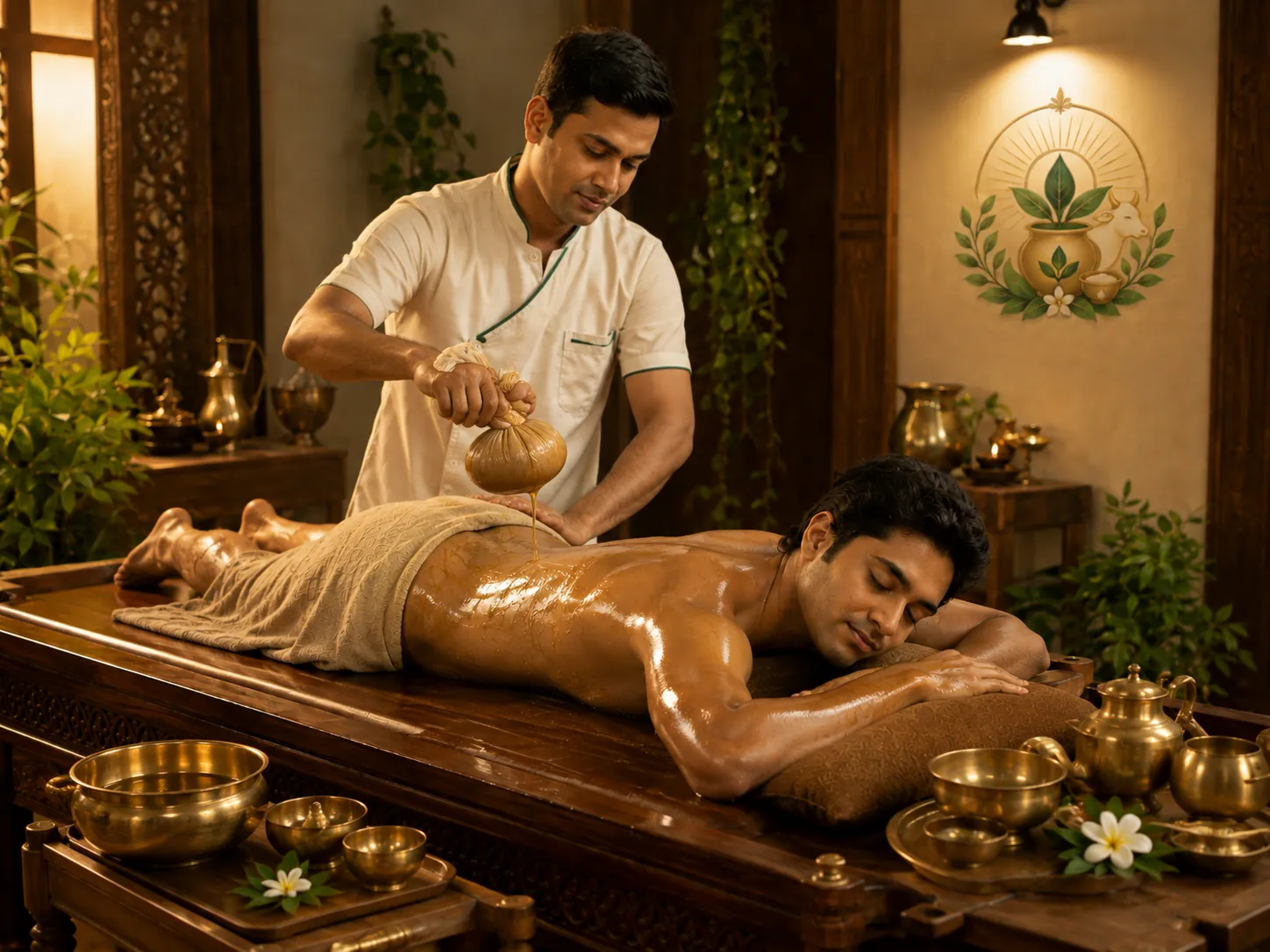 Pizhichil Ayurvedic therapy in Jamshedpur