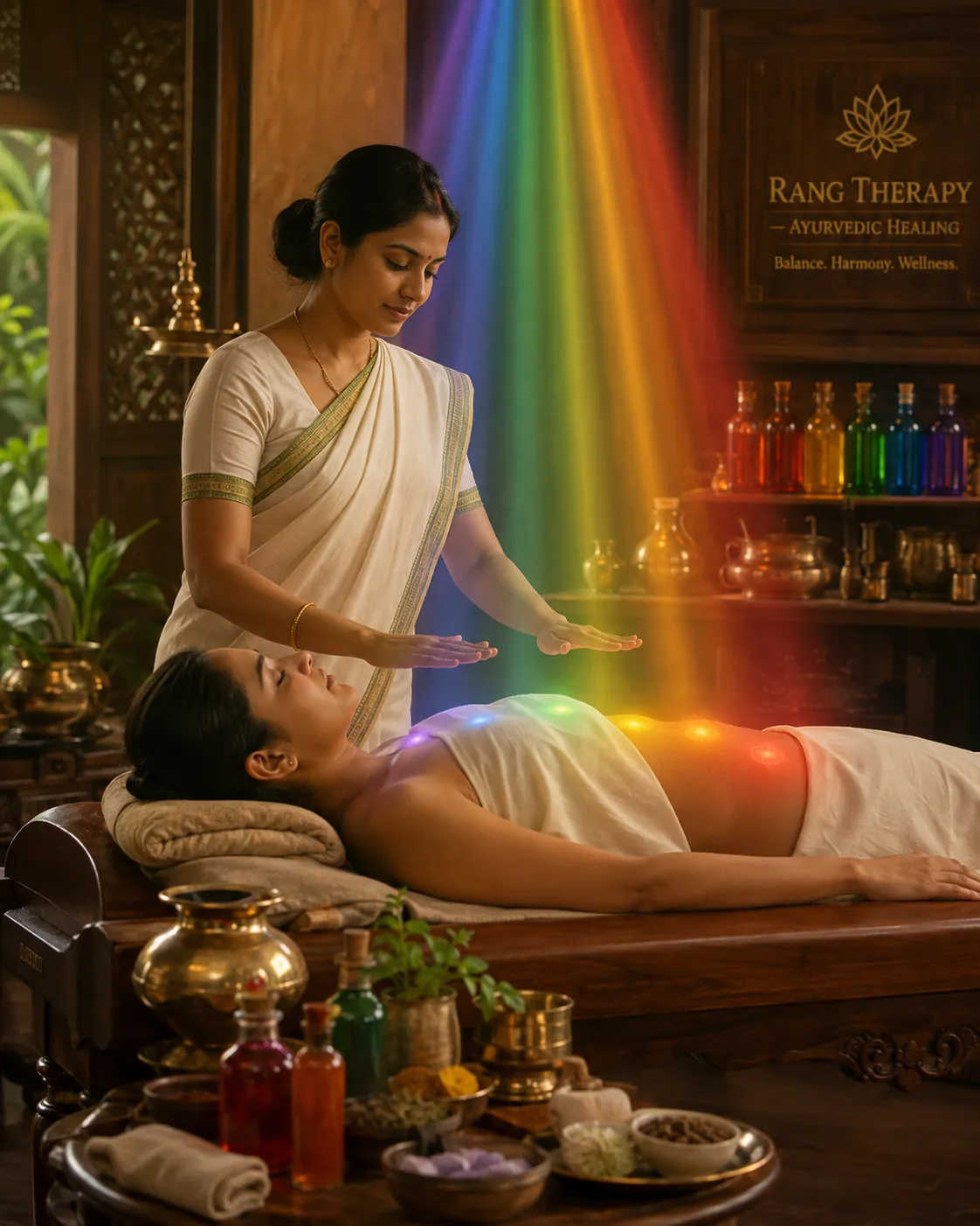 Rang Therapy Ayurvedic therapy in Jamshedpur